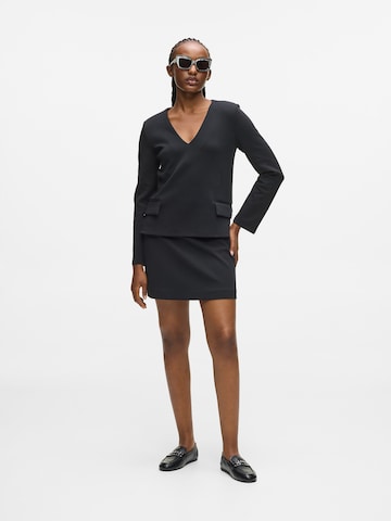 Karl Lagerfeld Φούστα σε μαύρο