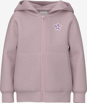 NAME IT Zip-Up Hoodie 'VALONNY' in Pink: front