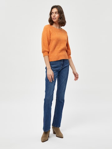 Pull-over 'Flores' Peppercorn en orange