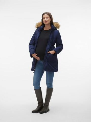 MAMALICIOUS Winterparka 'Macy' in Blau