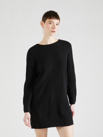 BONOBO Knitted dress in Black: front