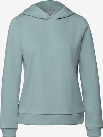 STREET ONE Sweatshirt in Blau: Vorderseite