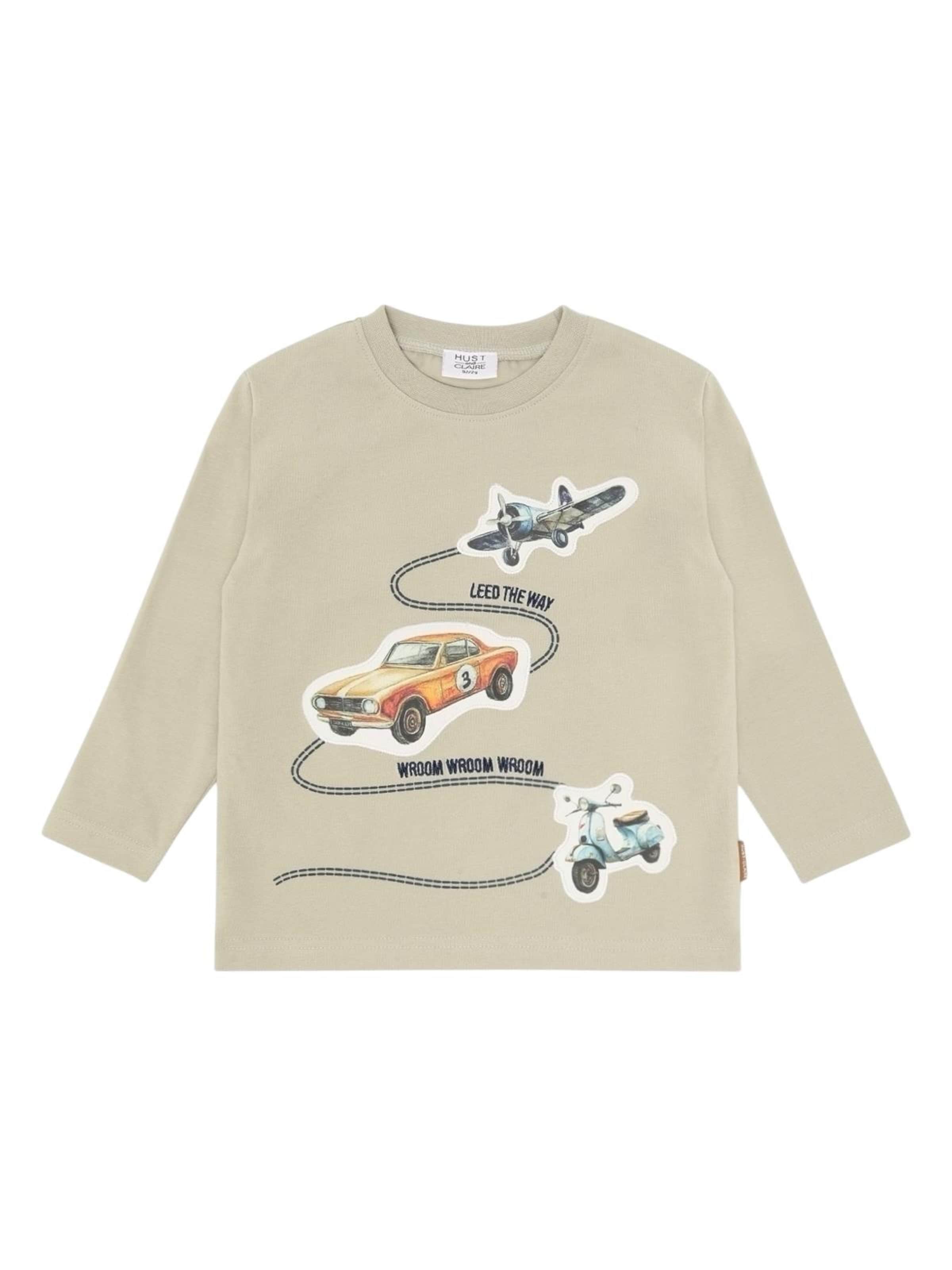 Hust & Claire Shirt 'ANTON' in Grey: front