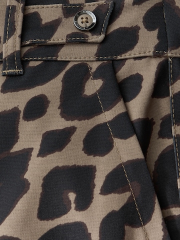 STREET ONE Wide leg Trousers in Brown