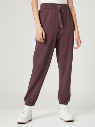 A LOT LESS Tapered Pants 'Ida' in Brown