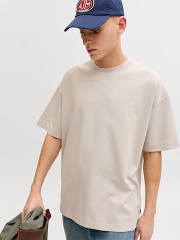 JACK & JONES - Camiseta 'JJEBARRON' en gris