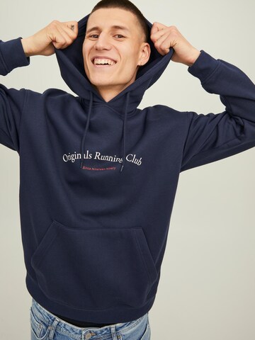 Sweat-shirt 'Brink City' JACK & JONES en bleu