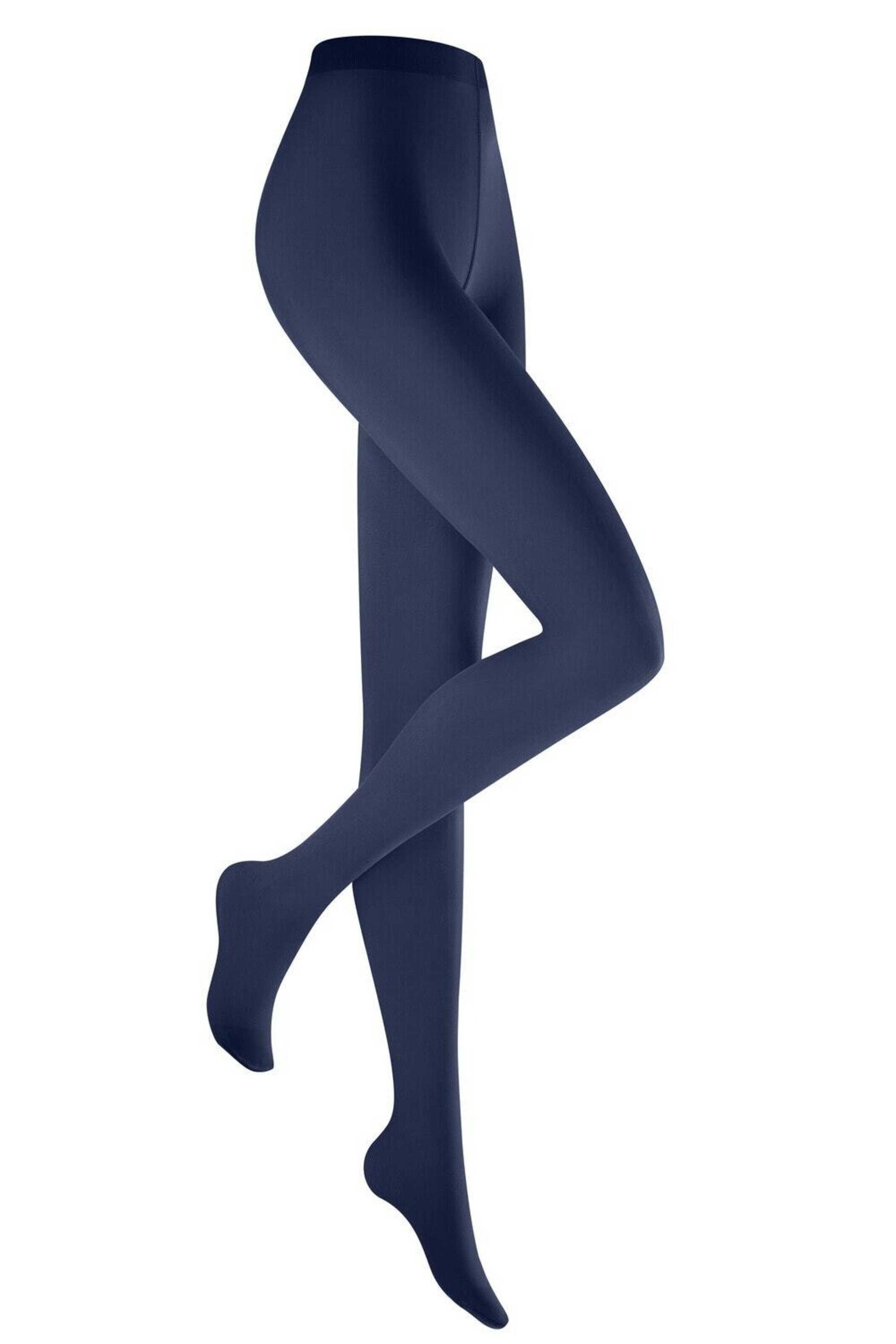 KUNERT Fijne panty 'Velvet 40' in Blauw: voorkant