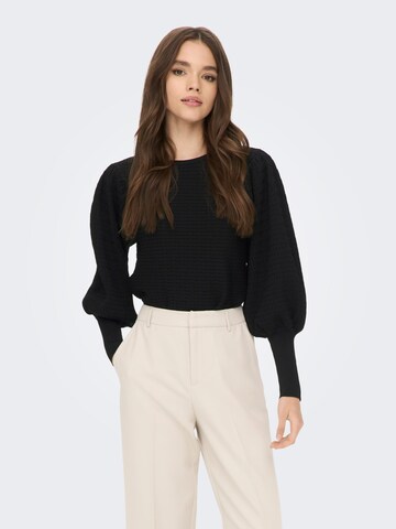 ONLY Pullover 'GINNIE' in Schwarz: Vorderseite