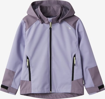 NAME IT - Chaqueta funcional 'Alfalight08' en lila: frente