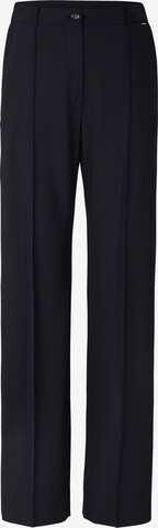 JOOP! Regular Pleat-Front Pants in Blue: front