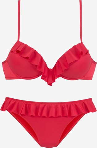 s.Oliver - Bikini en rojo: frente