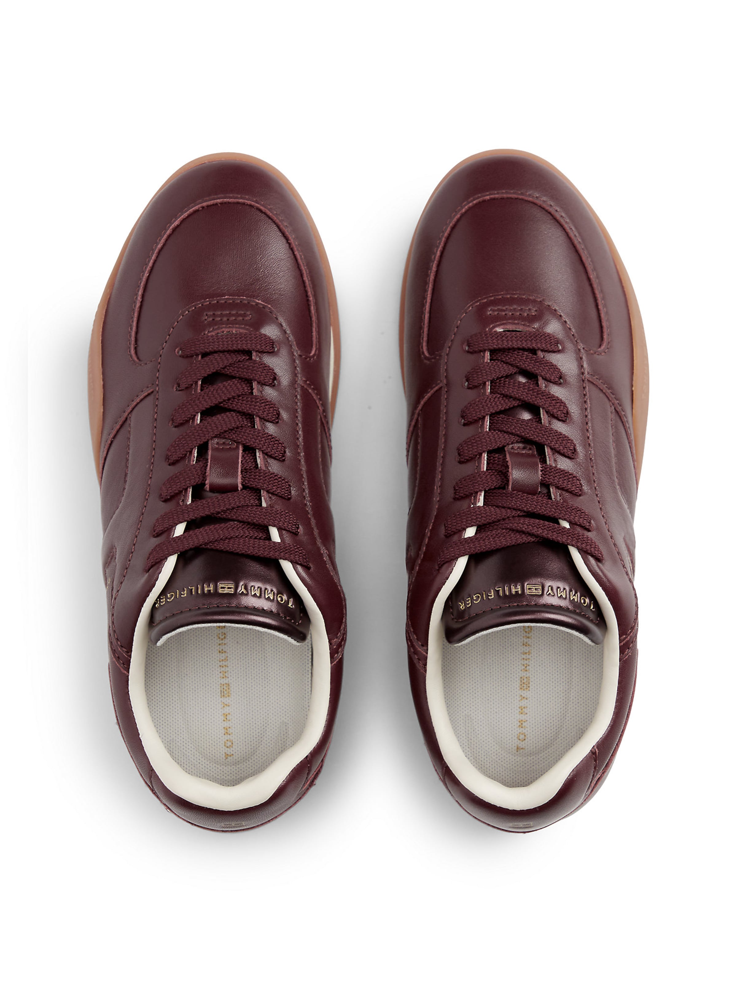 Baskets basses TOMMY HILFIGER en rouge