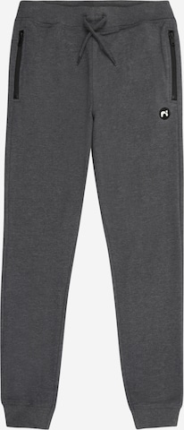 NAME IT Tapered Housut 'NKMVIMO' värissä harmaa: etupuoli