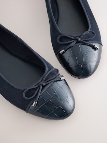 Next Ballerina 'Forever Comfort' in Blauw