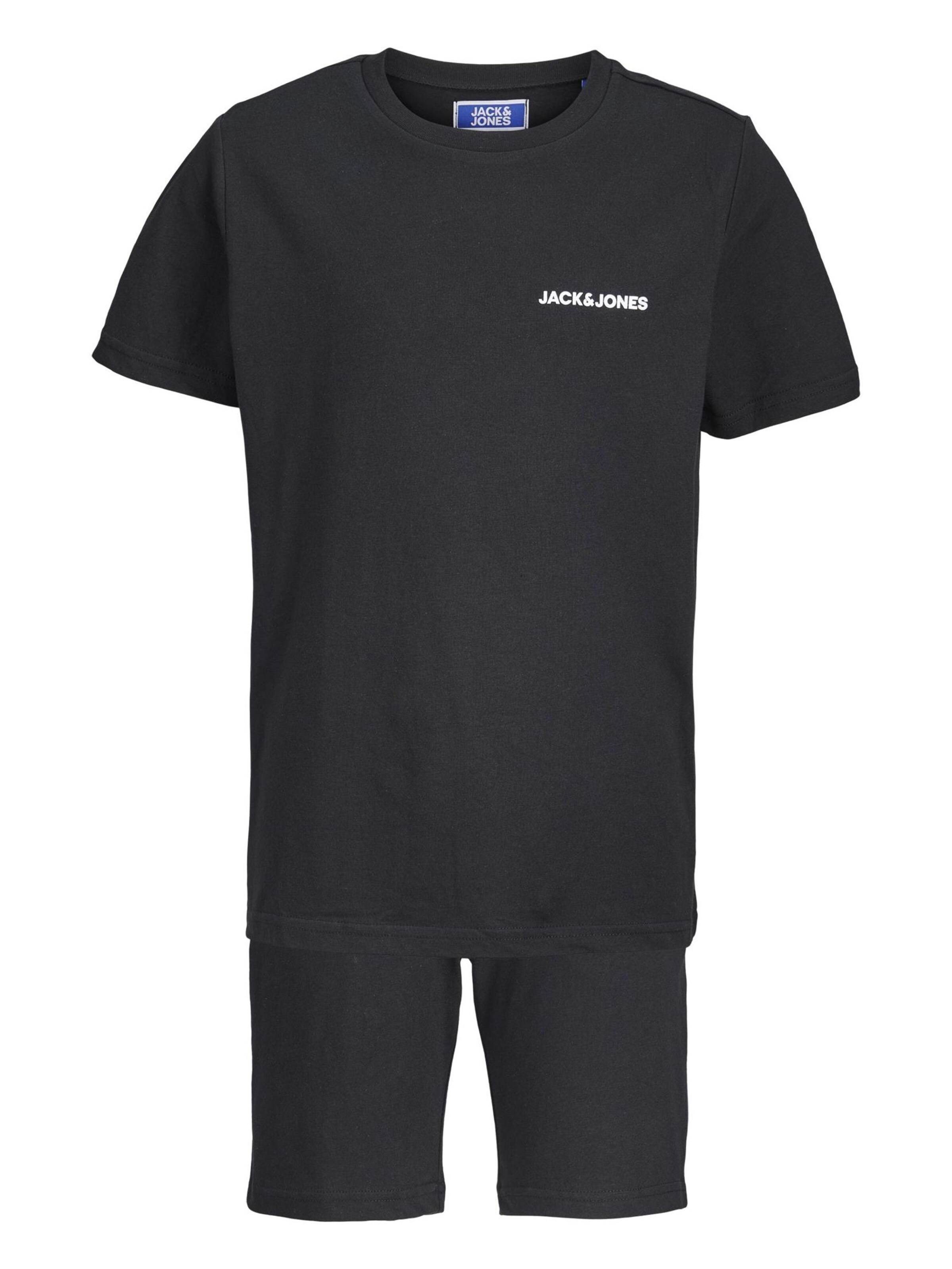 Jack & Jones Junior Set in Black: front