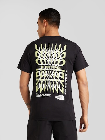 T-Shirt 'COORDINATES' THE NORTH FACE en noir : devant
