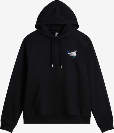 THE NORTH FACE Суичър 'Off Piste' в размер XXXL в тюркоазен / кобалтово синьо / черно / бяло, Преглед на продукта