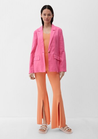 s.Oliver Flared Pants in Orange