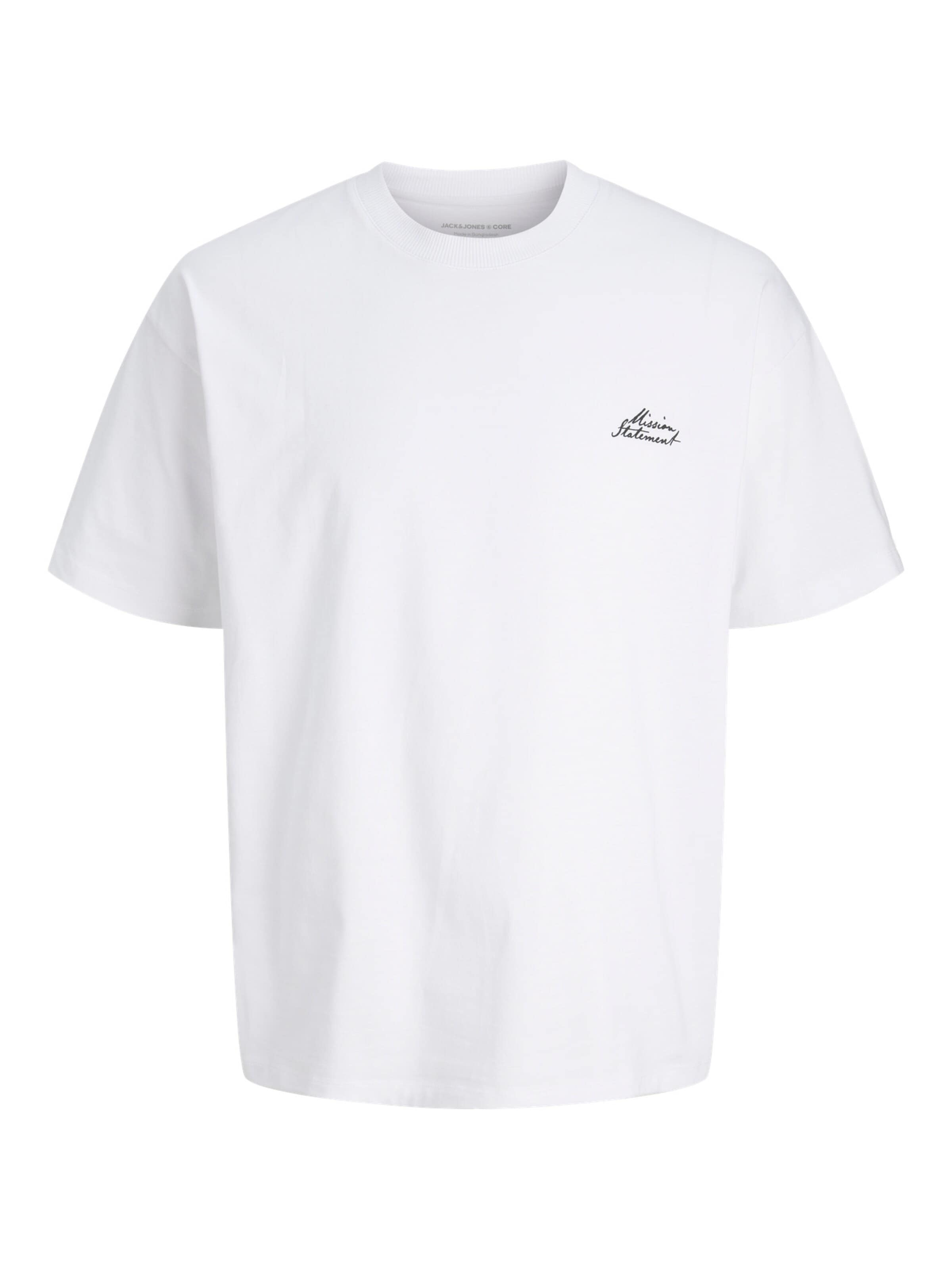 JACK & JONES - Camiseta '12292982' en blanco: frente