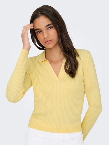Pull-over 'ONLKAYA' ONLY en jaune