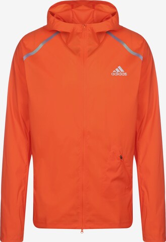 ADIDAS SPORTSWEAR Sportjacke 'Marathon' in Orange: predná strana