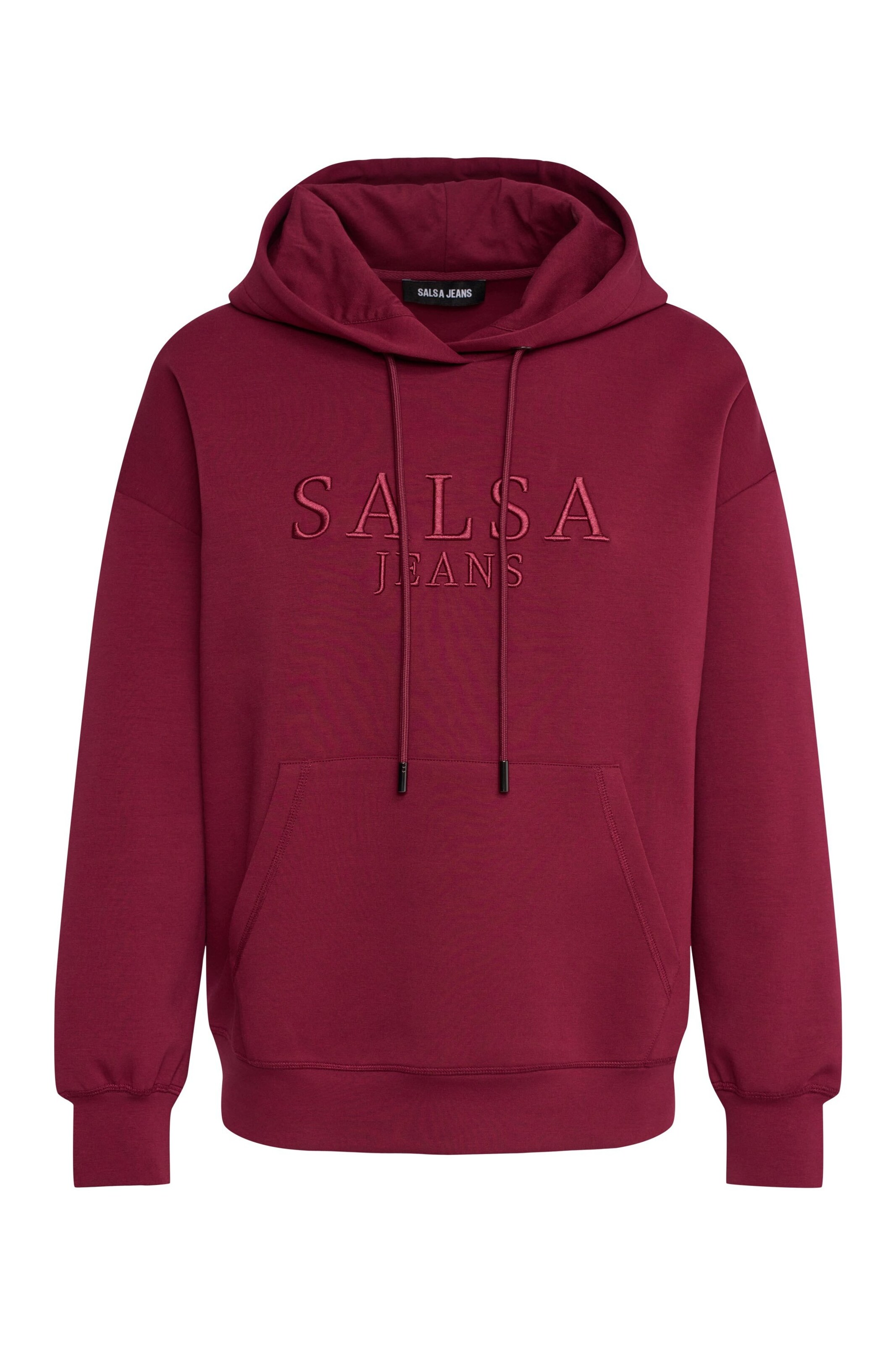 Salsa Jeans Sweatshirt in Rood: voorkant