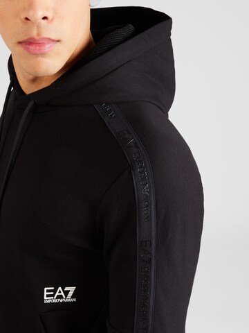 EA7 Emporio Armani - Sudadera en negro