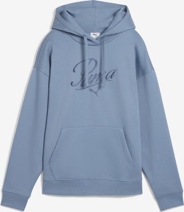 Sweat-shirt 'Essentials' PUMA en bleu : devant