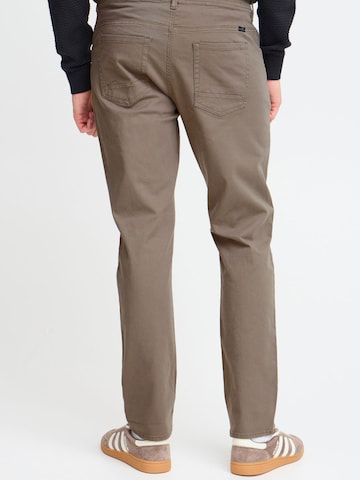 BLEND Slim fit Trousers 'Rodney' in Grey