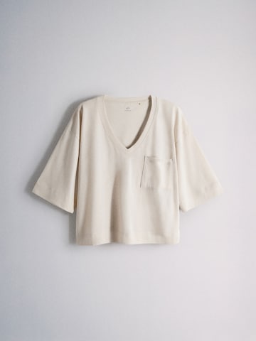 T-shirt 'Essentials' The Set en beige