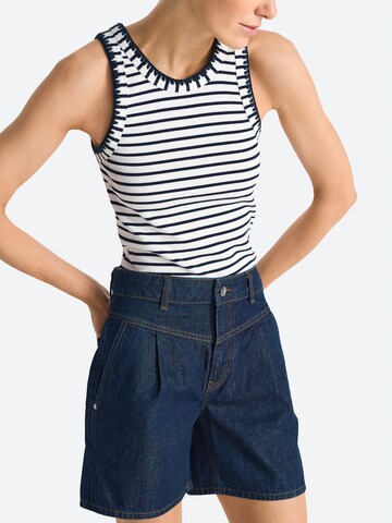 Rich & Royal Regular Byxa i blå: framsida