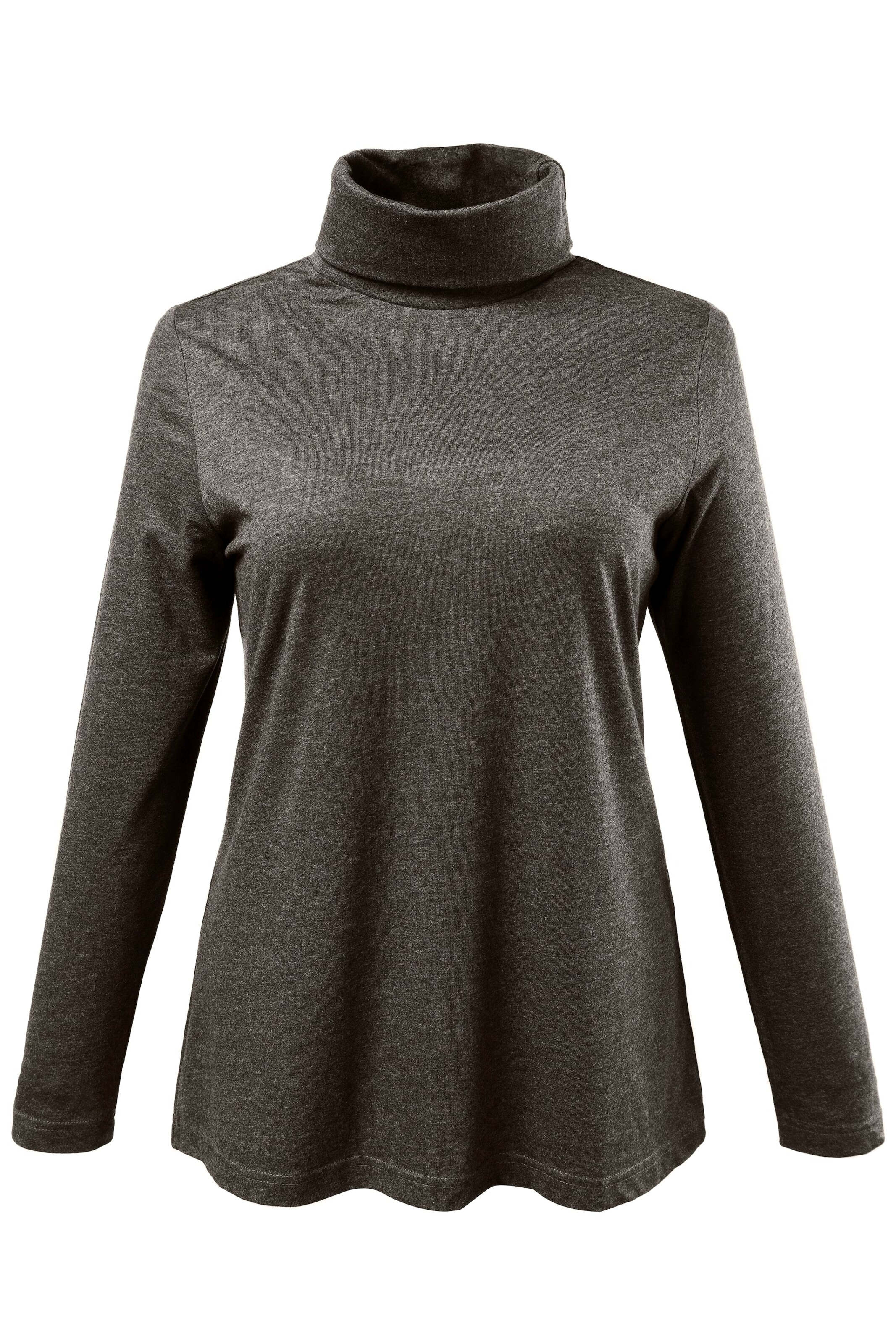 Ulla Popken Shirt in Brown: front