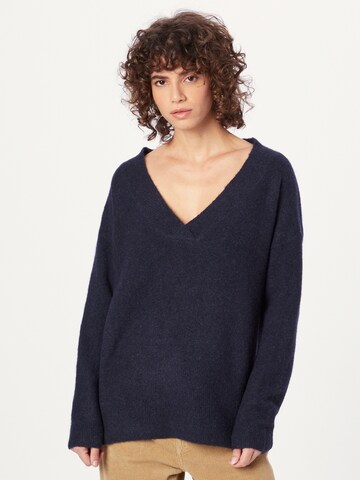 LA STRADA UNICA Pullover in Blau: predná strana