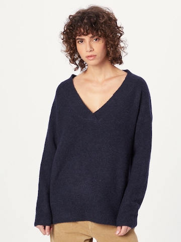 Pullover di LA STRADA UNICA in blu: frontale