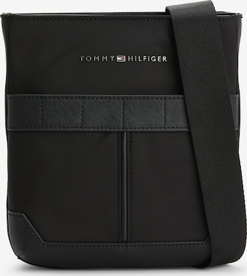 TOMMY HILFIGER Crossbody Bag in Black: front