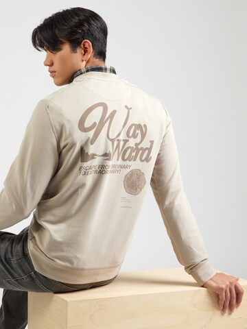 s.Oliver Sweatshirt i beige