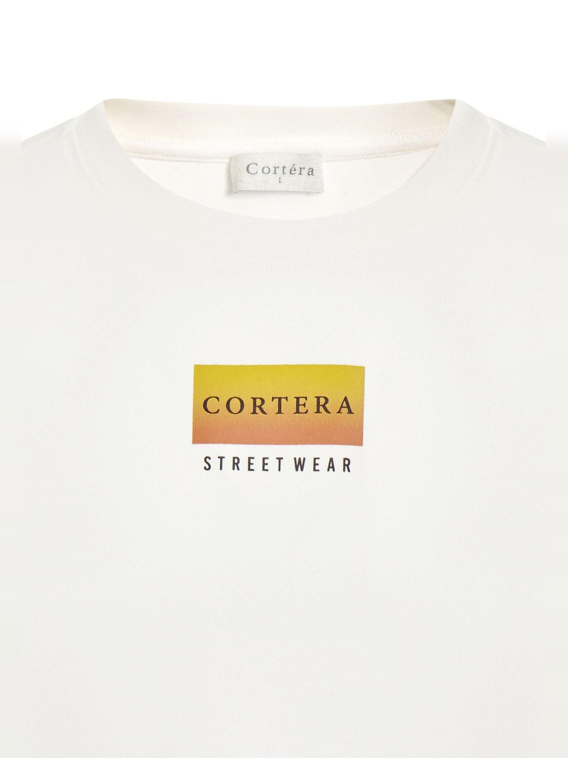 Cortera T-shirt 'Antonino' i vit