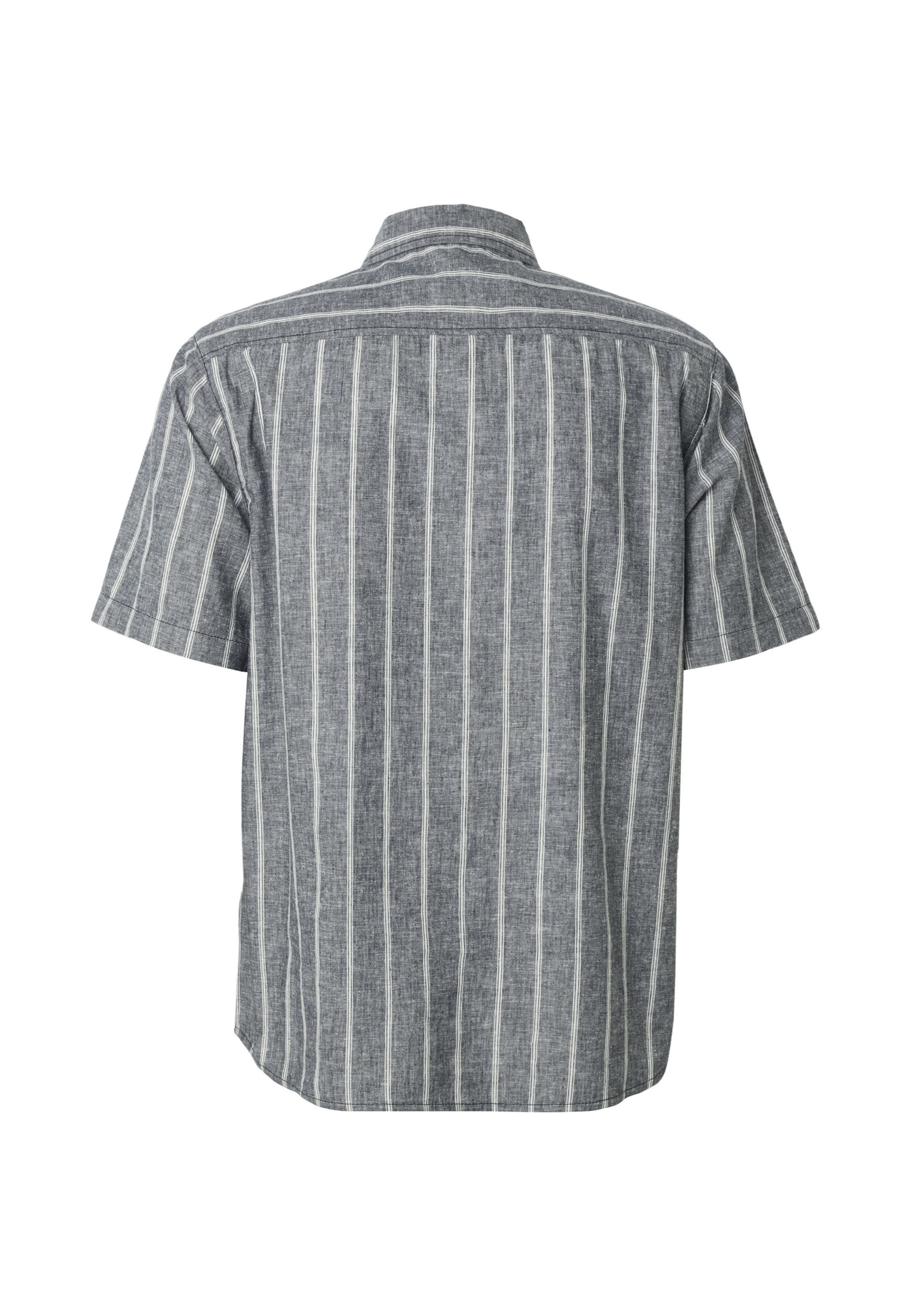 Coupe regular Chemise 'Tryp' INDICODE JEANS en gris