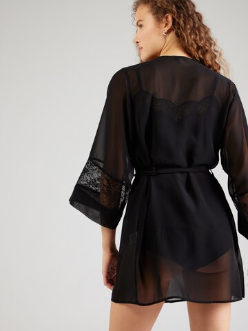 Robe de chambre 'METAMORPHOSE' ETAM en noir