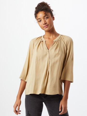 UNITED COLORS OF BENETTON Bluse in Beige: predná strana