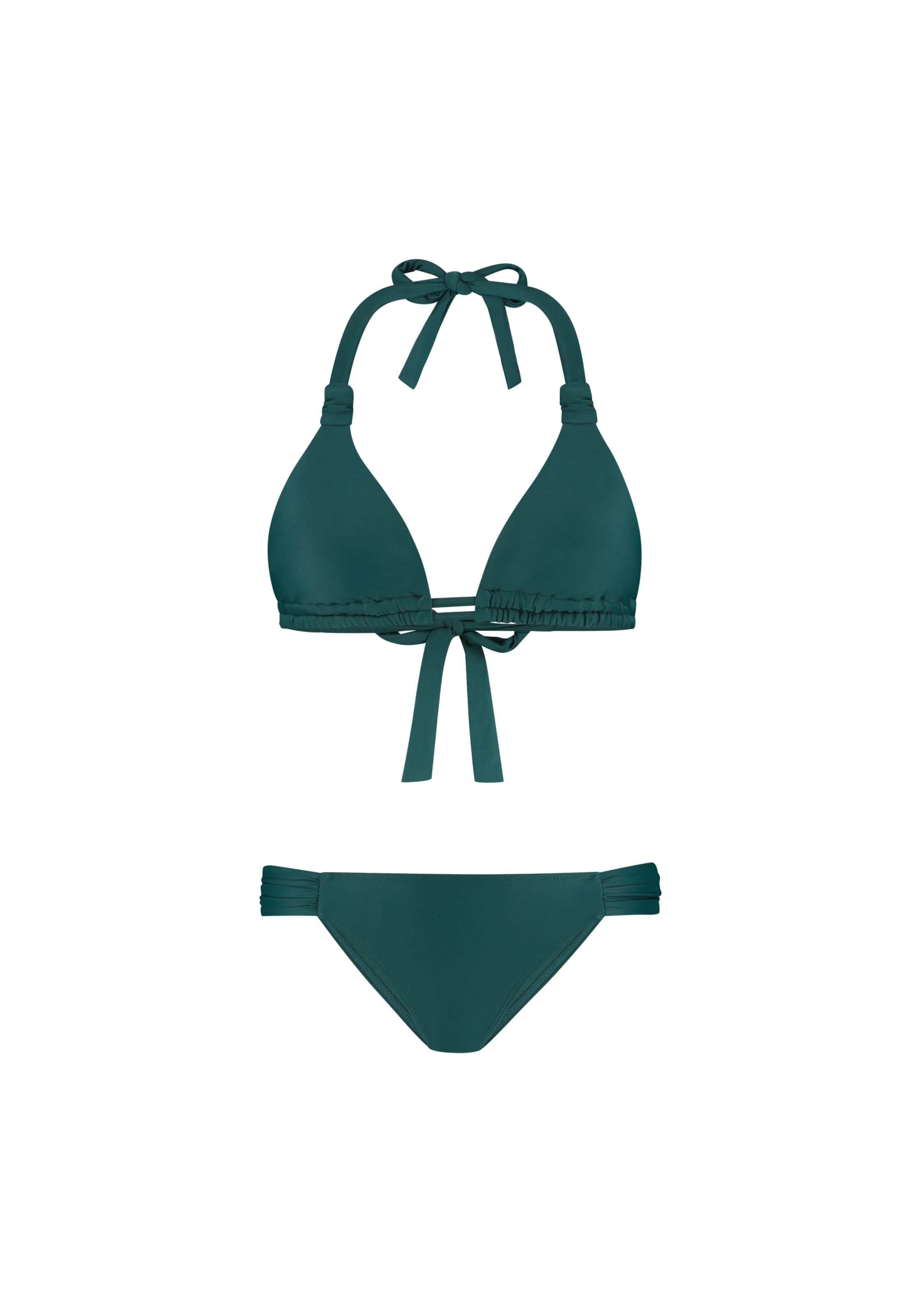 Shiwi Triangel Bikini 'Bibi' in Groen: voorkant