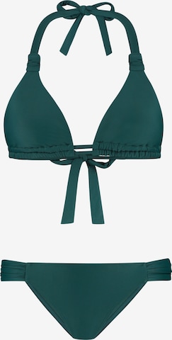 Shiwi Kolmio Bikini 'Bibi' värissä vihreä: etupuoli