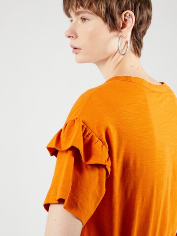 SELECTED FEMME T-Shirt 'RYLIE' in Orange