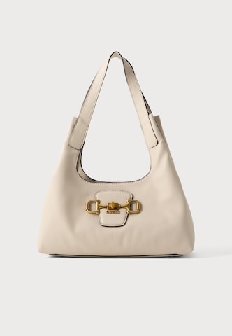 GUESS - Mala de ombro 'SUNSET' em bege: frente