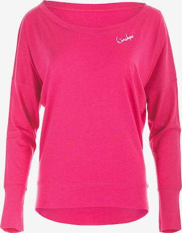 Winshape Функциональная футболка 'MCS002' в Ярко-розовый: спереди