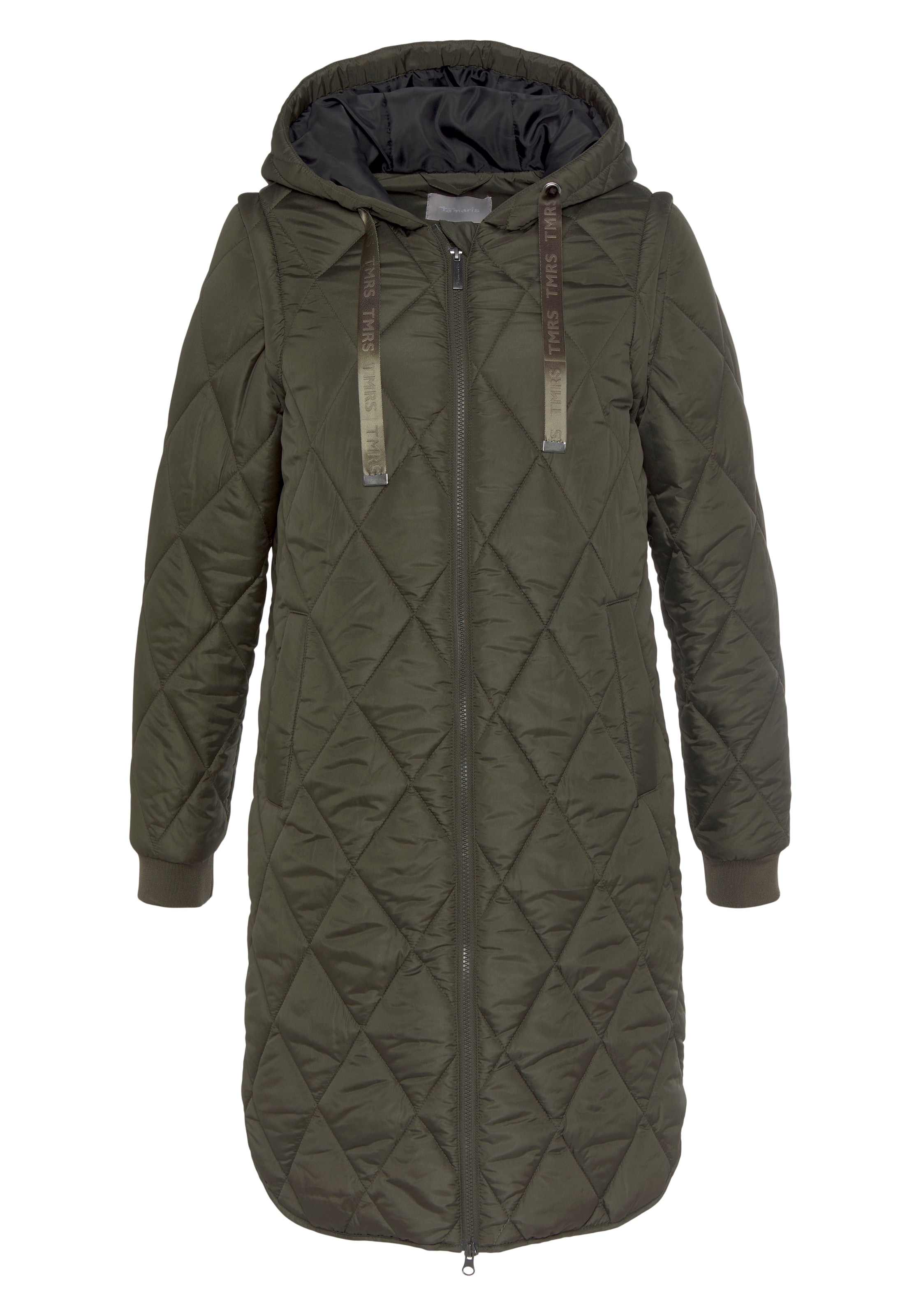 Tamaris Wintermantel in Grün: Vorderseite