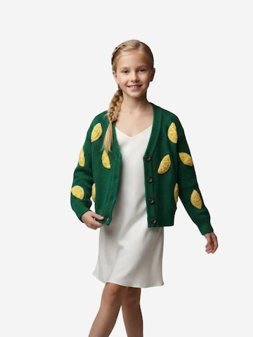 Cardigan Hilal Akinci Kids en mélange de couleurs