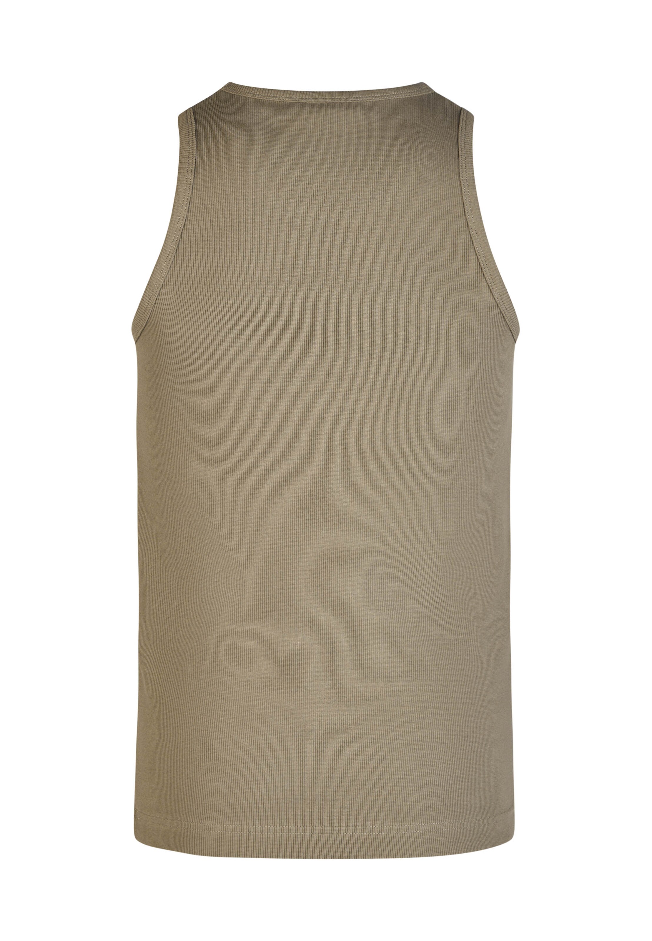 Cleptomanicx Tops 'Tank Top Ligull' in Braun