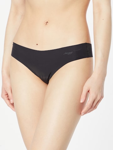 SLOGGI String 'ZERO Microfibre 2.0 H' in Black: front